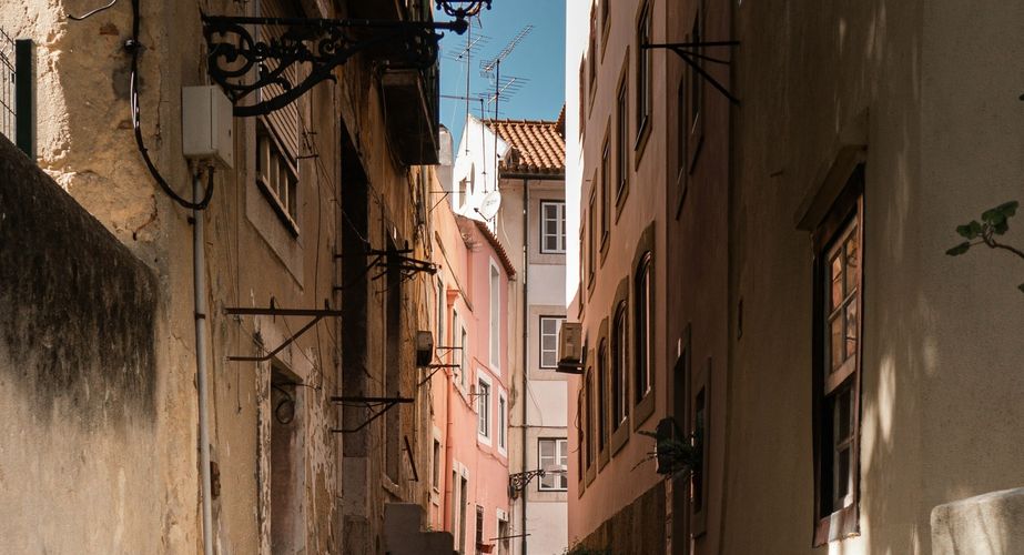 Steegjes in Lissabon Steegjes in Lissabon